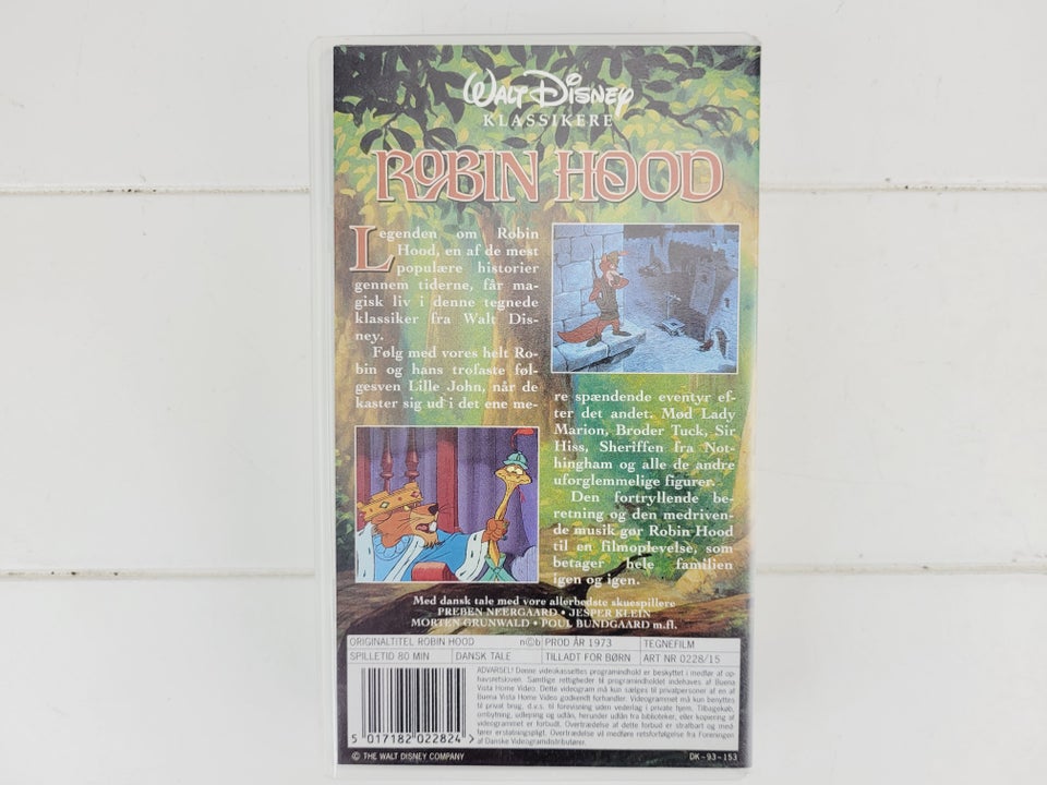 Robin Hood - VHS Videofilm