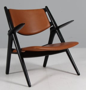 Hans J. Wegner Savbuk lænestol, model CH28