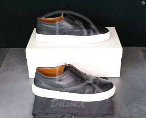 Givenchy 'Black Leather' Skate Brougue (41) ‍♂️