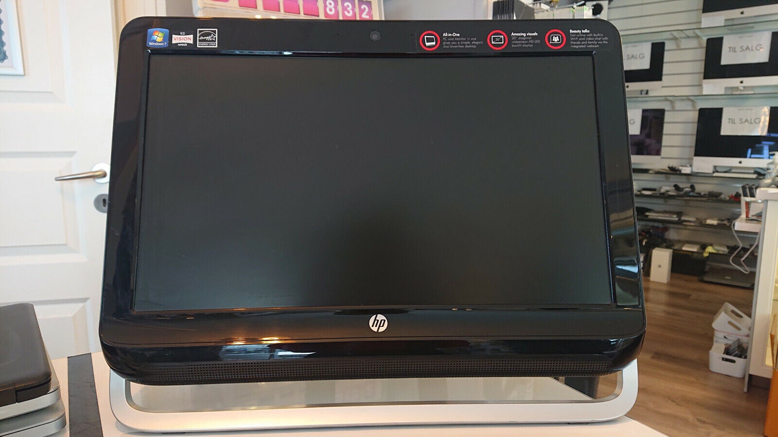 HP Omni 120 All-In-One-PC-Series stationær comp...