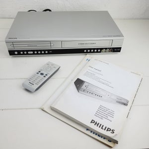 ⭐️- PHILIPS DVP3350V Alt-i-én DVD og VHS Afspiller 