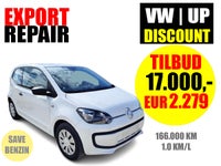EXPORT DISCOUNT - 17.000,- 166.000 KM - VW Up!...