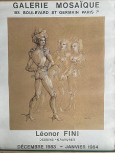 leonor fini - Exposition art Leonor Fini - 1980‹erne