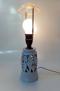 Vintage keramik bordlampe 