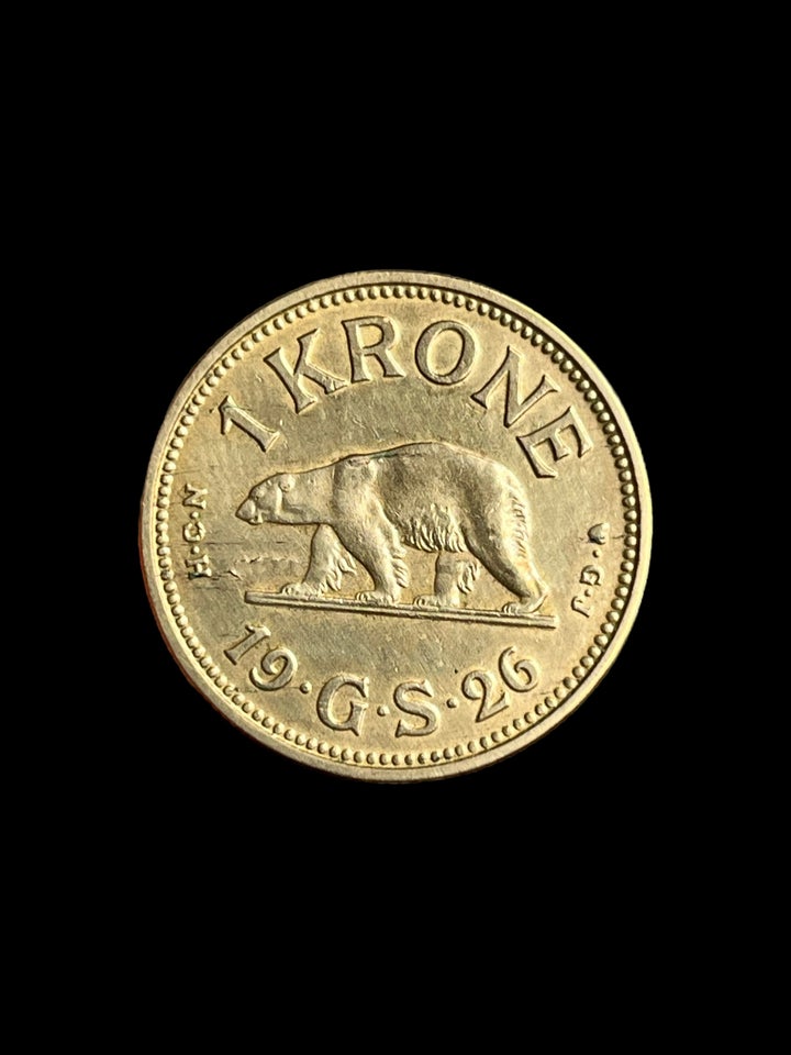 Grønland, mønter, 1 krone variant