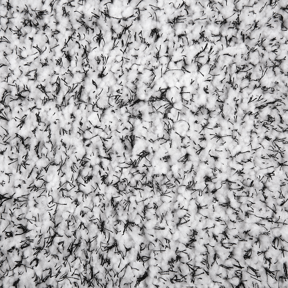 Tæppe 140 x 200 cm sort/hvid DEMRE