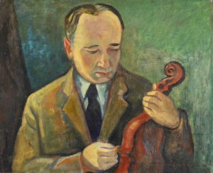 Franck Innocent (1912-1983) - Le violoniste