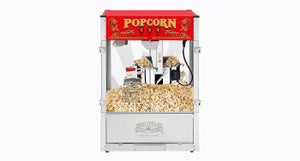 Popcornmaskine - KÆMPE MODEL- Fabriksny