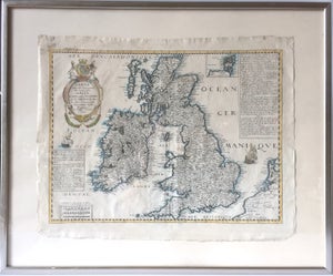 Kort over Storbrittanien - 1644