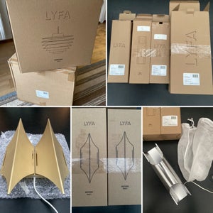 NYE Lyfa lamper i original emballage