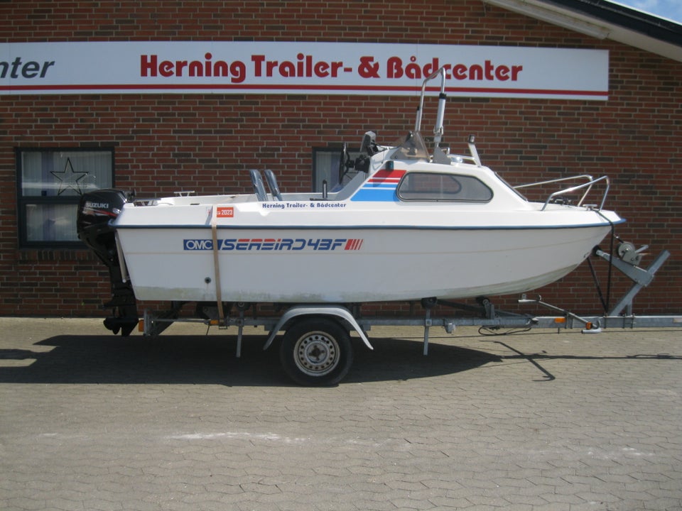 Ryds/Seabird 435 m/Suzuki DF30 hk EFI 4-takt og...