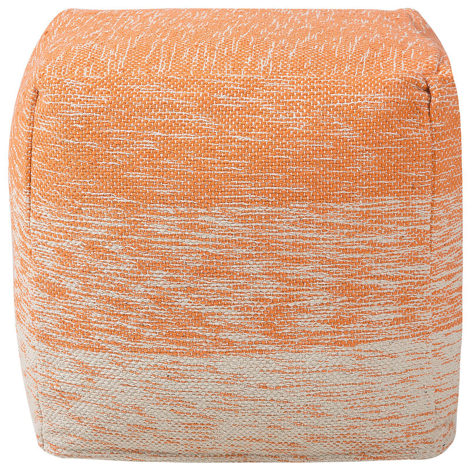 Puf 40x40 cm Orange Firkantet HIRRI