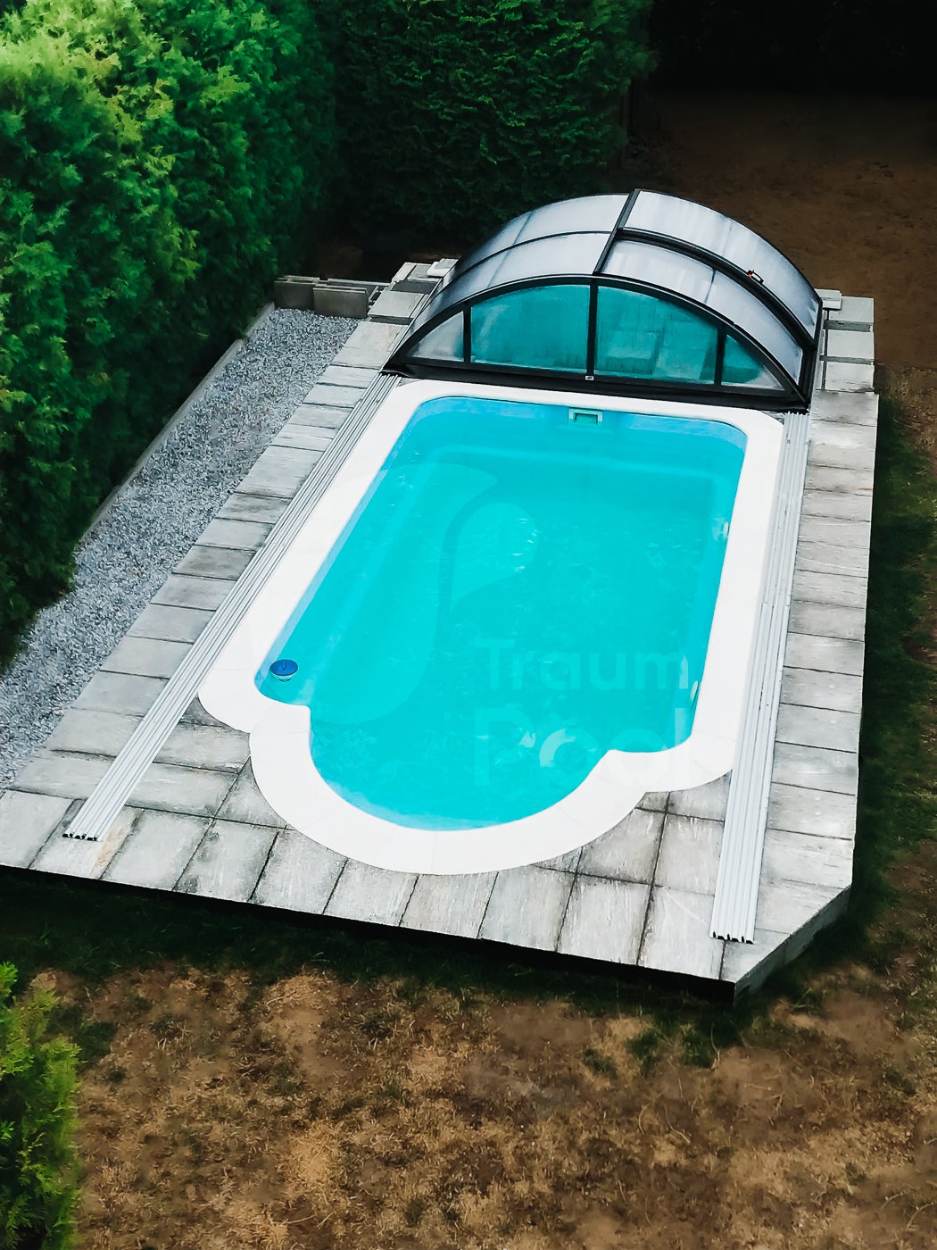 Svømmebassin Glasfiber Pool 8 x 3,2 | ITALY Cat...