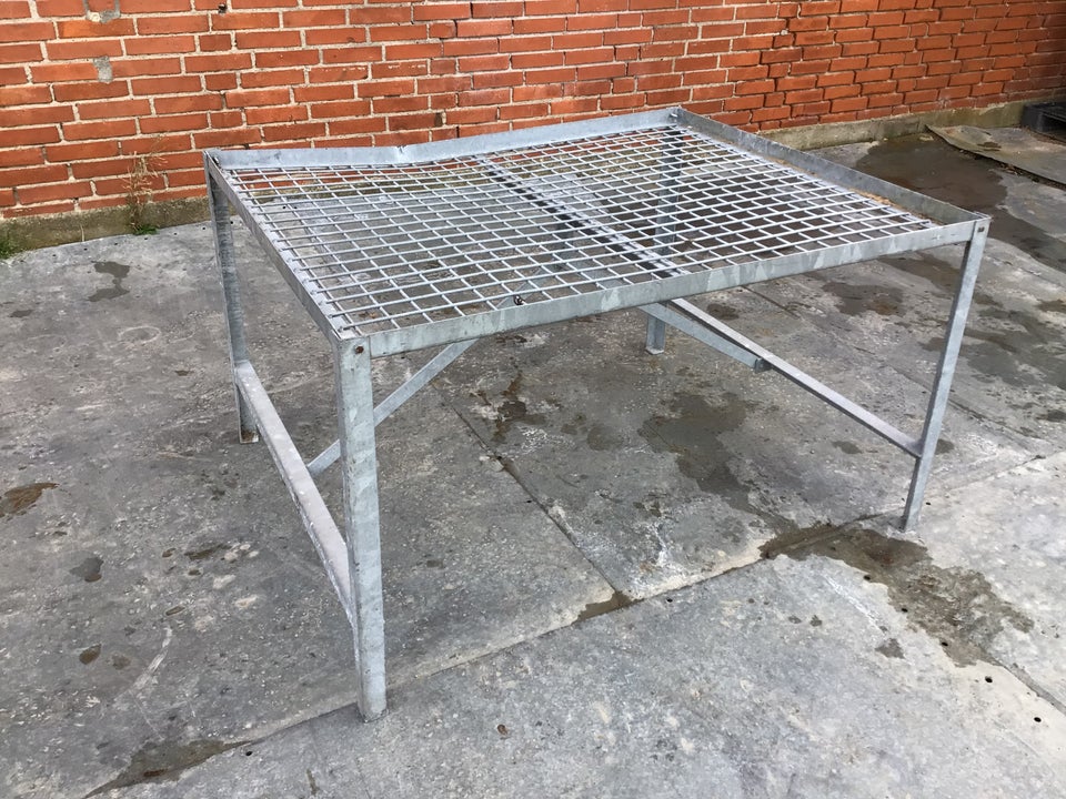 Ristbord 100 x 121 x H 70 cm Galvaniseret - ( Kr...