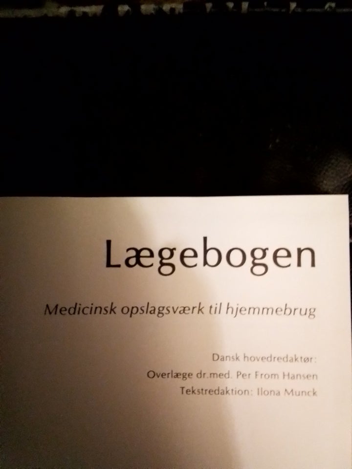 Lægebogen   af Per From Hansen 