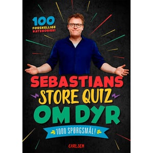 Sebastians Store Quiz Om Dyr - Indbundet - Børnebøger Hos Coop