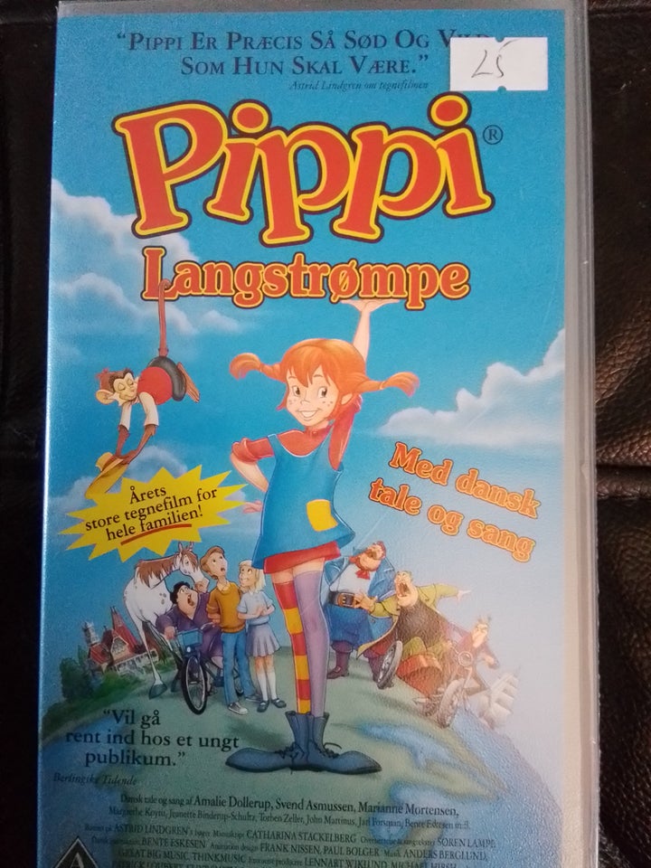 Pippi langstrømpe vhs