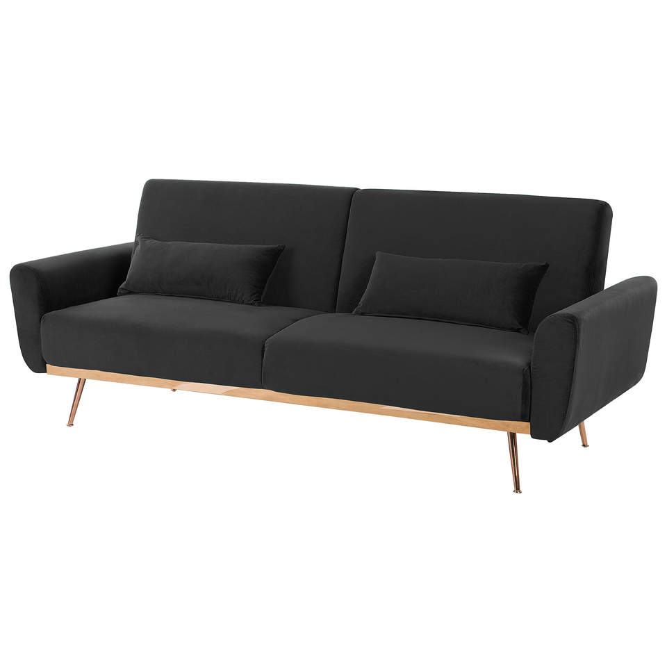 3-pers. sofa EINA Sort Velour