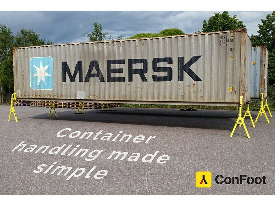 Container ben – kan holde op til 34 ton, ex moms