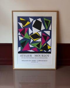 Vintage L'atelier Mourlot Poster by Henri Matisse exhibition poster