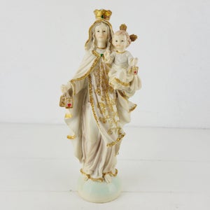 ⭐️- Jomfru Maria Statue Madonna med Jesusbarnet - Madonna with child