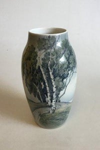 Bing & Grøndahl Unika vase af Amalie Schou No 243 PMN VI SENDER