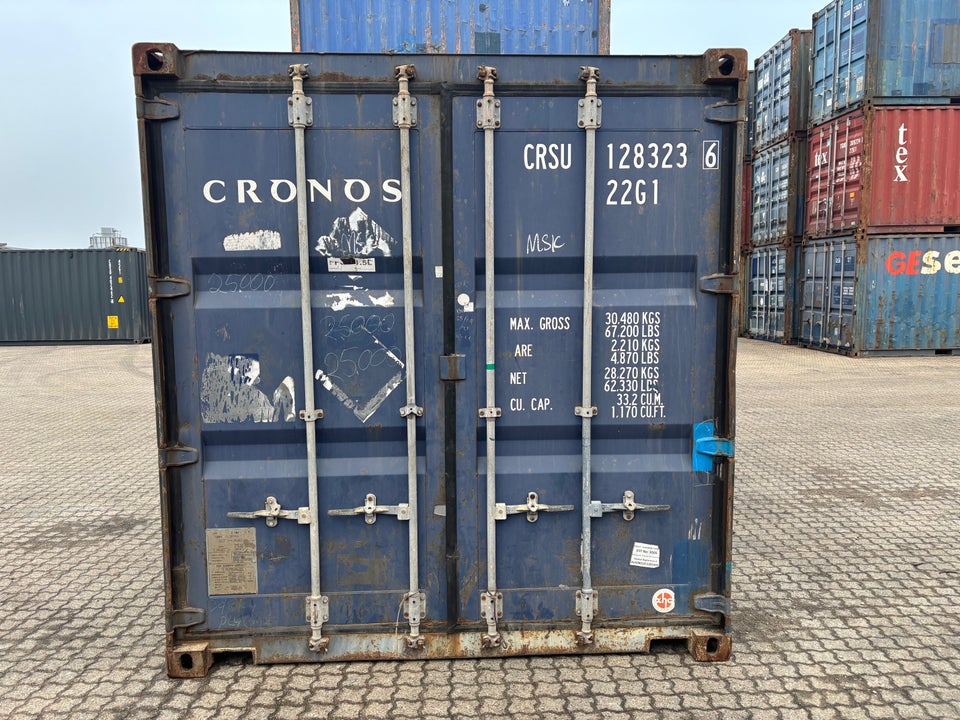 20 fods Isoleret Container- ID: CRSU 128323-6