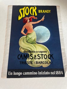 Vintage poster, brandy, italiensk
