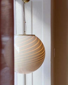 Ceiling lamp - Light yellow/cream swirl (D45)
