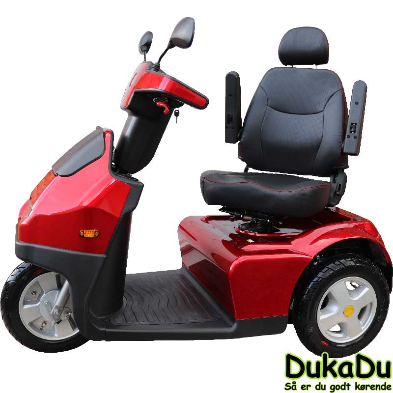 Elscooter DukaDu s3 - Luksus 3 hjulet med høj ko...