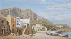 Scuola napoletana (XIX-XX) - Marina Grande di Capri