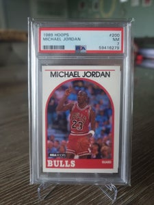 1989 - NBA Hoops - Michael Jordan - #200 - 1 Graded card - PSA 7