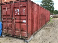 Skibscontainer 40” - hullet tag