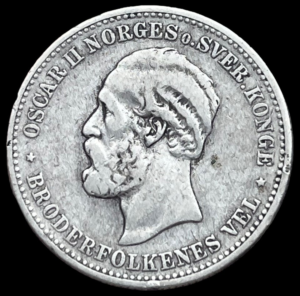 Skandinavien, mønter, 2 krone