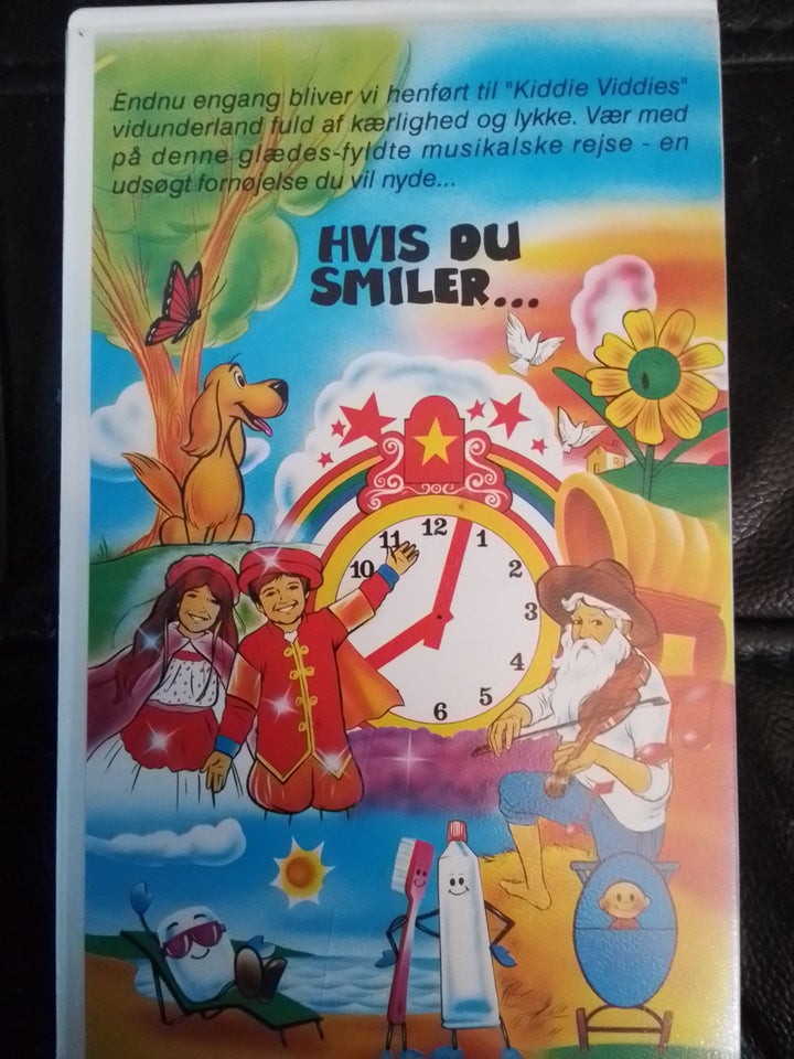 Kiddie Viddie hvis du smilet  vhs