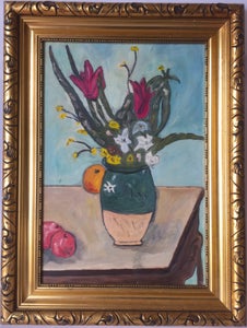 Blomsteropstilling - Paul Cézanne, efter