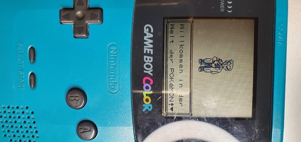 Gameboy Color med spil udlejes