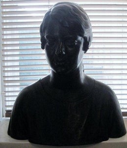 Carl Martin-Hansen Bronce Skulptur af Ung Dame VI SENDER