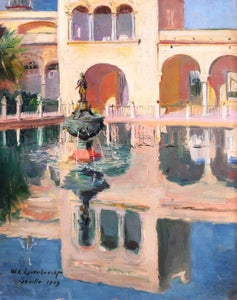 William Adolphe Lambrecht (1876 - 1940) - Spain, Seville, Real Alcázar