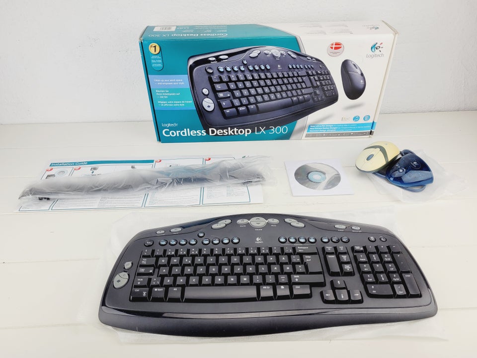 Tastatur, Logitech, Cordless Desktop LX300