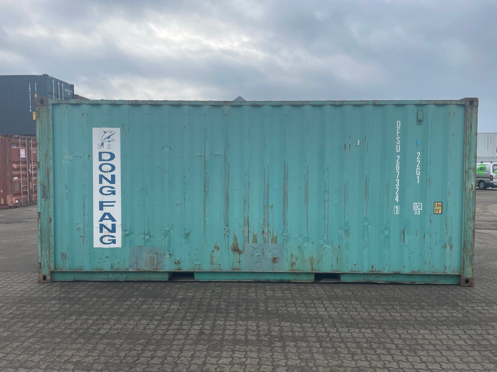 20 fods Container - ID: DFSU 267324-1