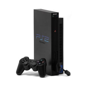 PlayStation 2 incl. 2 spil (udlejes)