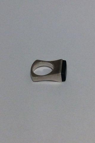 Georg Jensen Sterling Sølv Moderne Ring no 180 m...