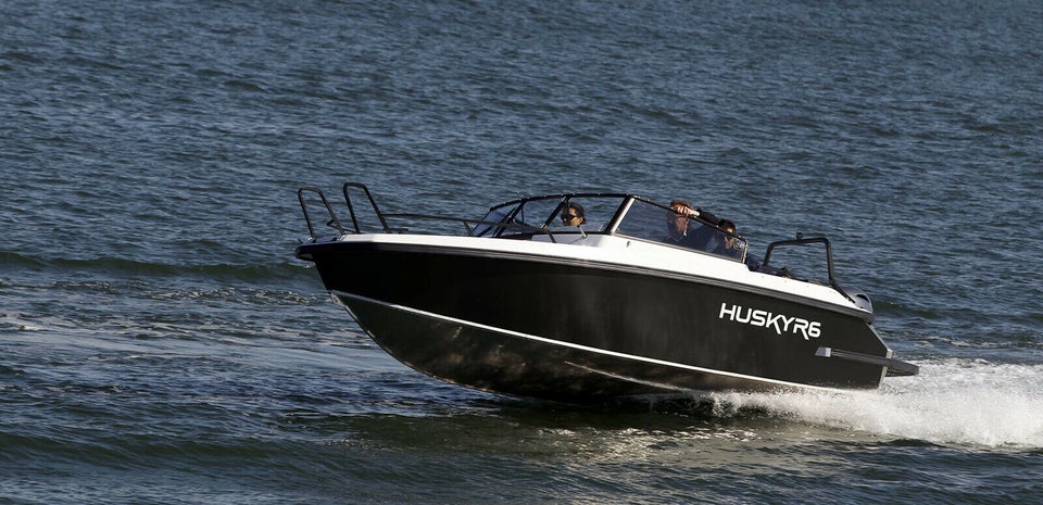 Finnmaster Husky R6 med Yamaha 150 HK påhængsmotor
