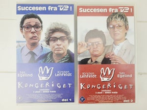 ⭐️- VHS: Søs & Kirsten - Kongeriget del 1 og 2