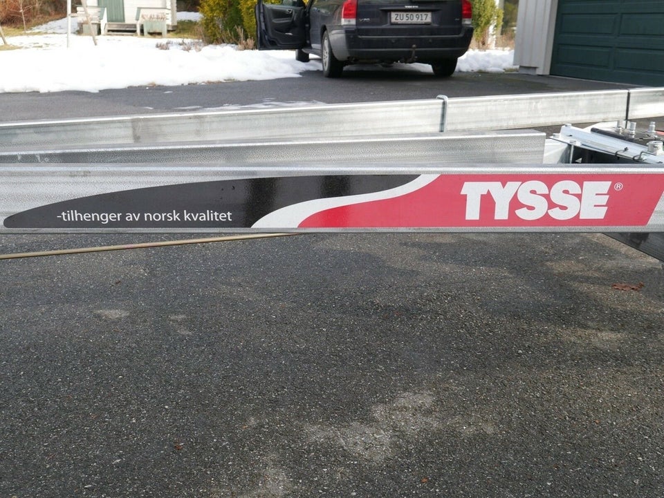 Tysse 6261 (1500kg) - Norsk bådtrailer med selvj...