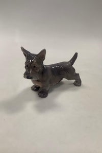 Dahl Jensen Figur af Skotsk Terrier Hund No 1066 VI SENDER