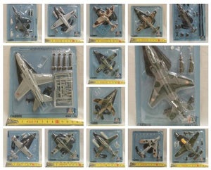 Fabbri Italeri 1:100 - Modelfly  (14) -Lote de 14 Aviones