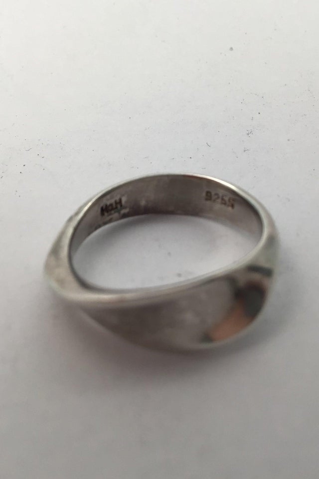 Hans Hansen Sterling Sølv Ring VI SENDER