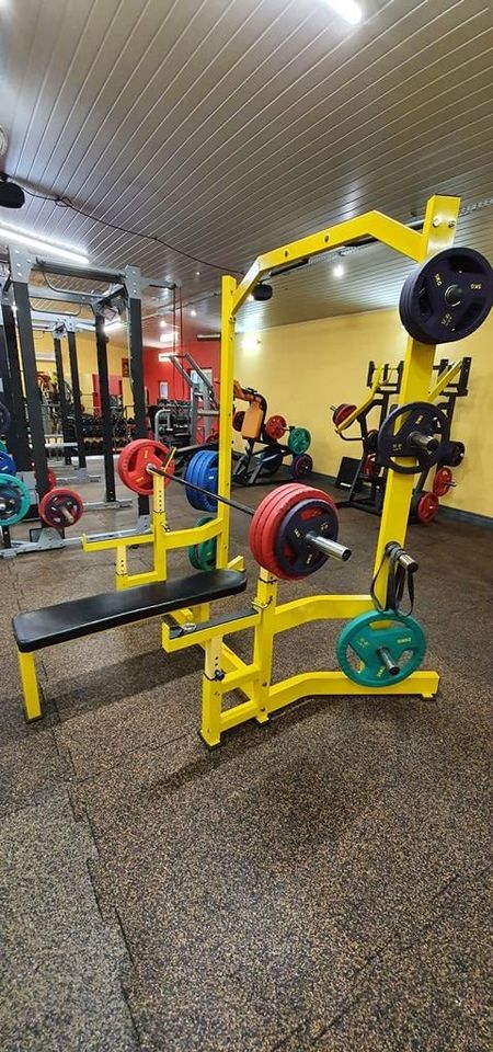 Bench Press Rack Safety Bars Pull Up Bar